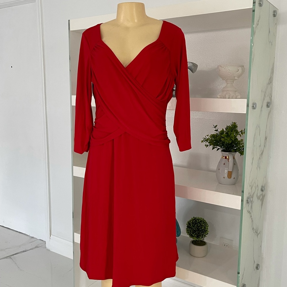 b-slin dress red size M